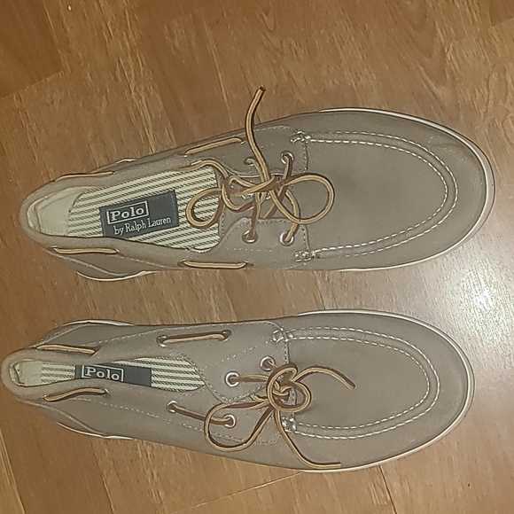 Polo Ralph Lauren Other - Polo by Ralph Lauren canvas boat shoes 10.5